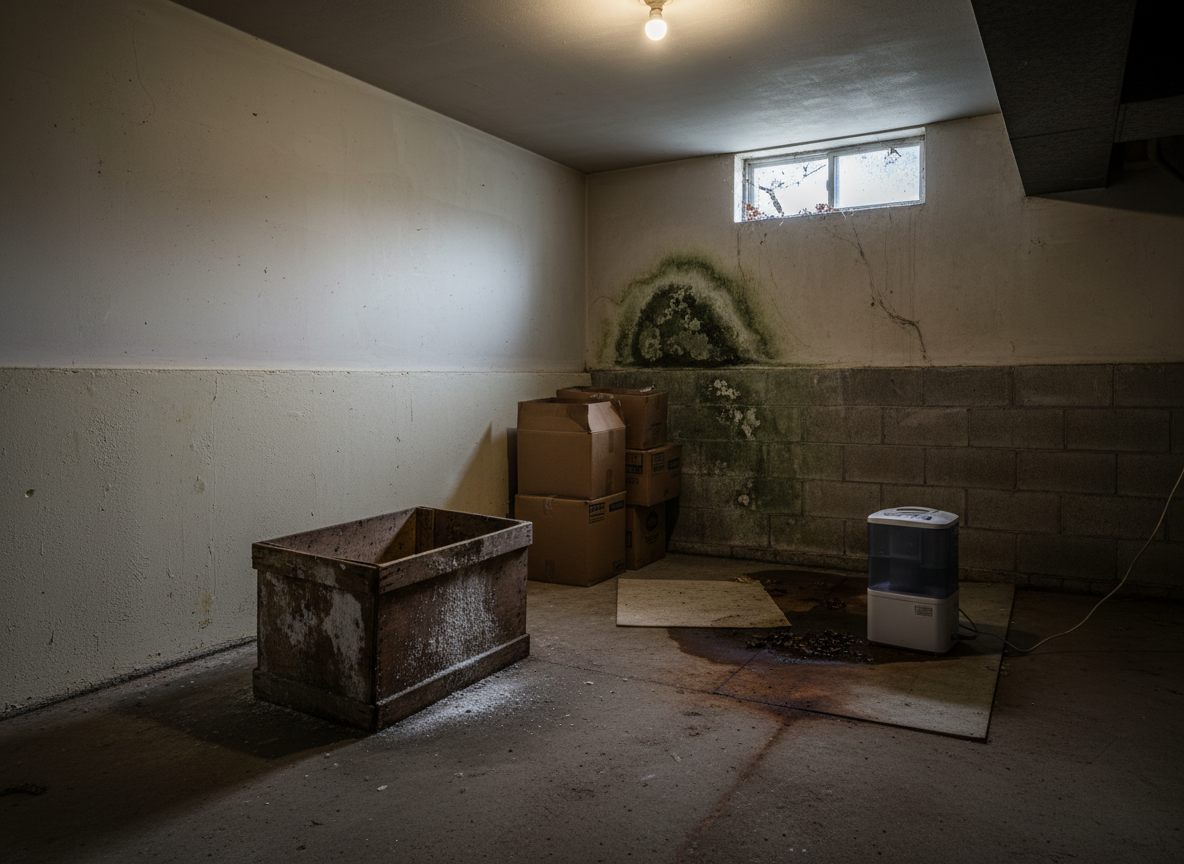 Hidden Water Damage Signs in Holladay Basements After Summer Storms