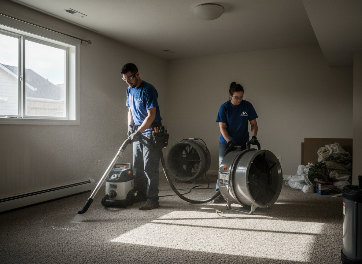 Water Damage restoration  by Renewcrest Guild in Holladay, UT