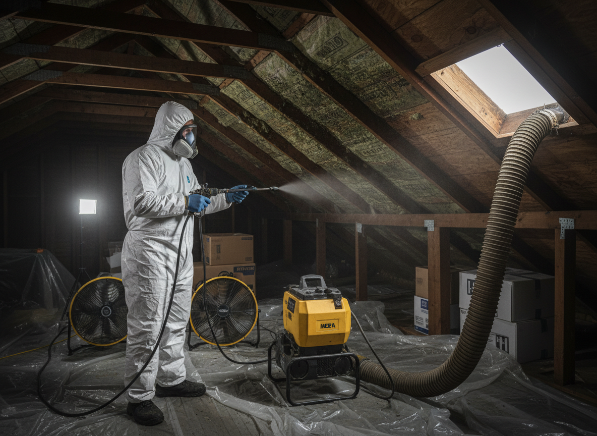 Attic Mold Remediation in Holladay, UT