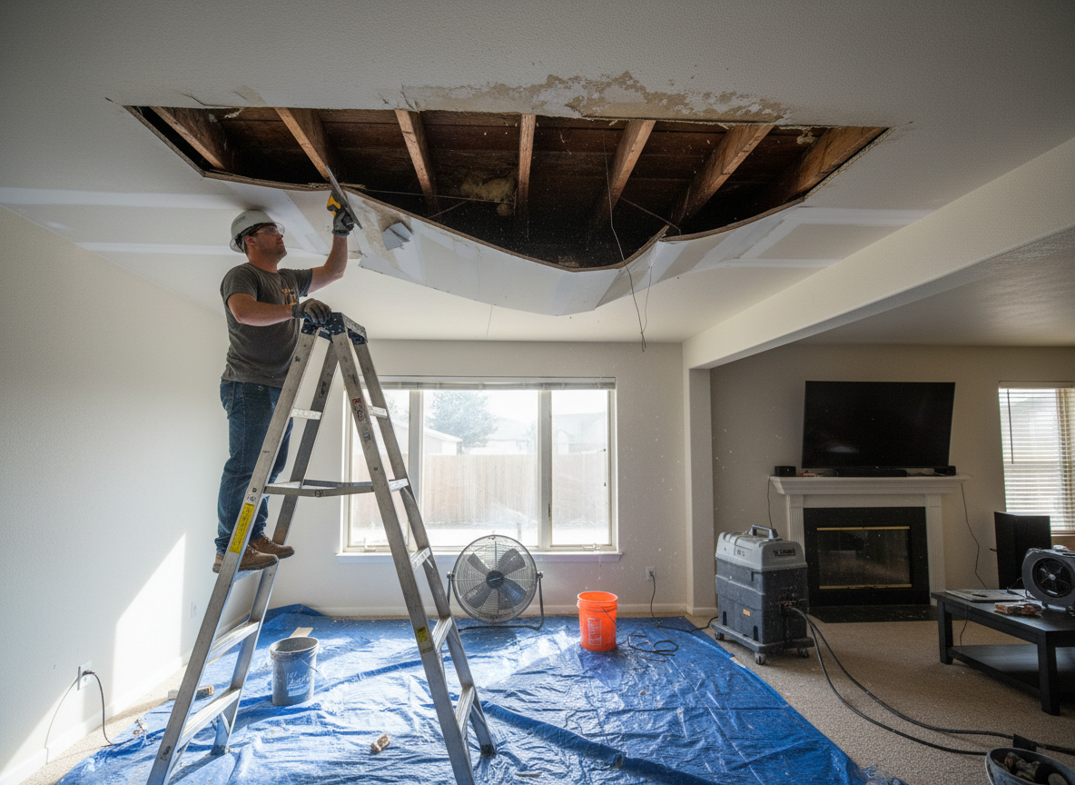 Water Damage restoration in Mount Aire