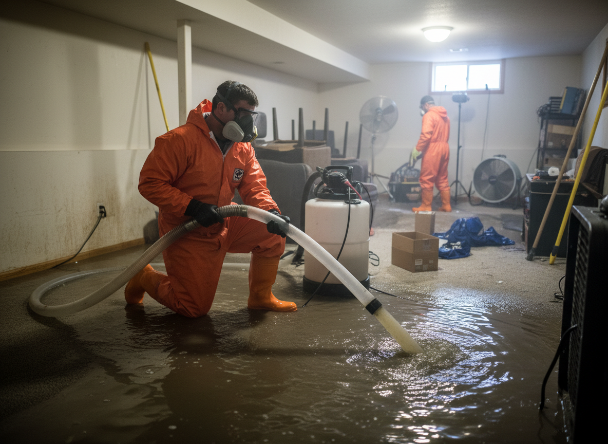 Water Damage restoration in Springfield