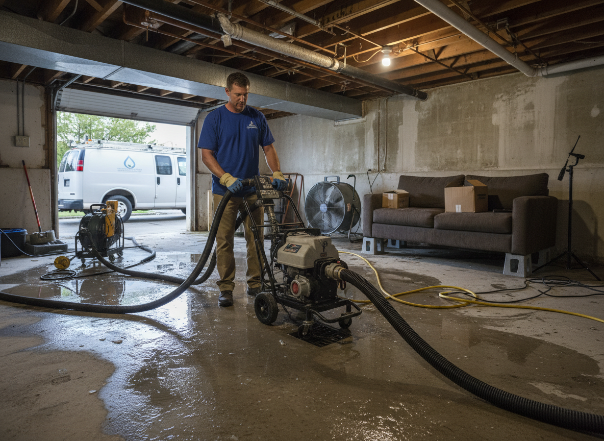 Water Damage restoration in Canyon Rim